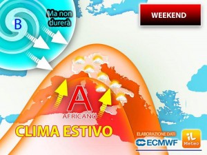 Sole e caldo nel weekend 8-9 maggio, poi torna la pioggia