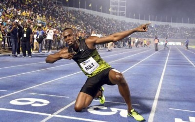 Usain bolt bids a fast farewell to fans in Jamaica