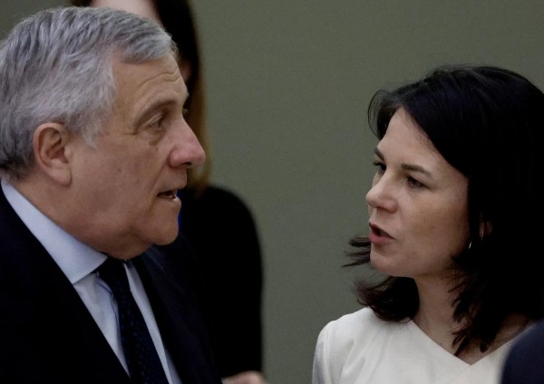 Il ministro degli Esteri, Antonio Tajani