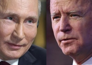  I presidenti di Federazione Russa e Stati Uniti, Vladimir Putin e Joe Biden