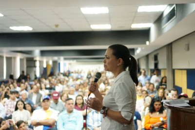 María Corina Machado lider Vente Venezuela  - Ucab-Guayana