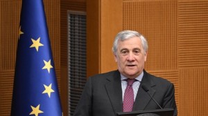 El canciller italiano, Antonio Tajani