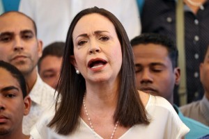 Maria Corina Machado leader dell&#039;opposizione venezuelana