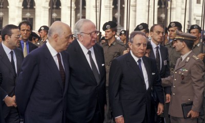 Da Presidente della Camera con Giovanni Spadolini, presidente del Senato, e Carlo Azelio Ciampi, presidente della Repubblica