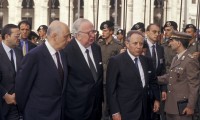 Da Presidente della Camera con Giovanni Spadolini, presidente del Senato, e Carlo Azelio Ciampi, presidente della Repubblica