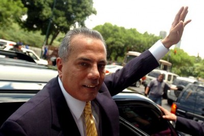 Manuel Rosales exgobernador y excandidato presidencial y leader de Un Nuevo Tiempo