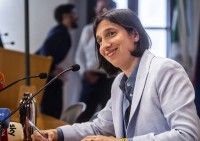 La segretaria del Pd Elly Schlein