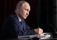 Il presidente russo Vladimir Putin