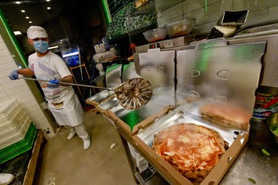 Ahora surge la pizza más grande del mundo, en EEUU