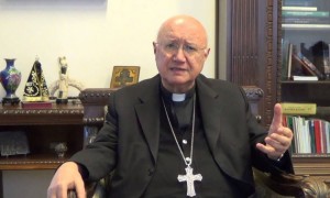 Monseñor Claudio Maria Celli, enviado del Papa Francisco a Venezuela para mediar en el diálogo entre Gobierno y oposición.