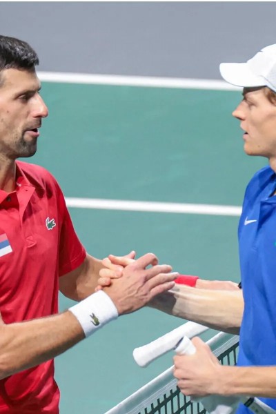 Jannik Sinner e Novak Djokovic