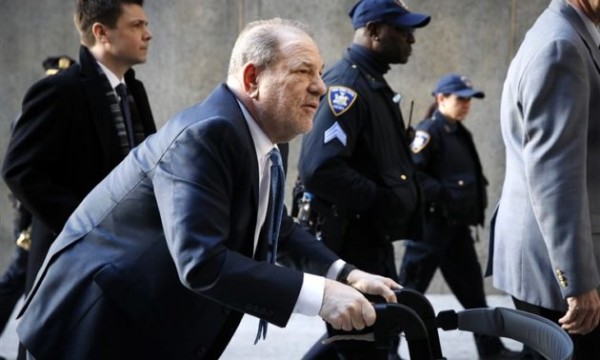 Harvey Weinstein dio positivo en coronavirus