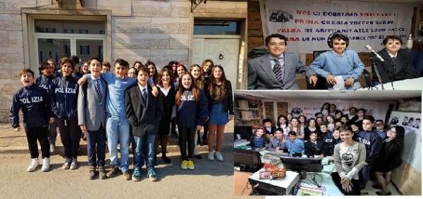 La scuola di Corropoli vince la «nave della legalità» e salpa per Palermo