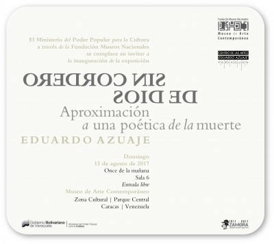 Eduardo Azuaje representa su poética de la muerte  con una exposición en el MAC