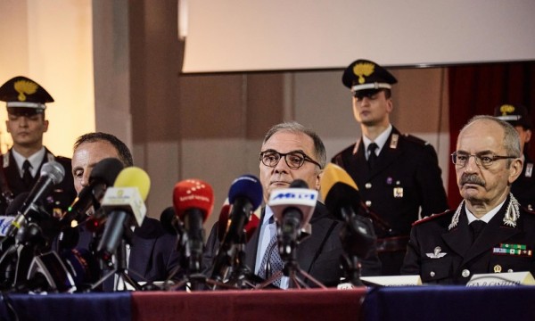 La conferenza stampa organizzata dai carabinieri dopo l&#039;arresto di Messina Denaro