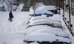 Freddo polare in Svezia 