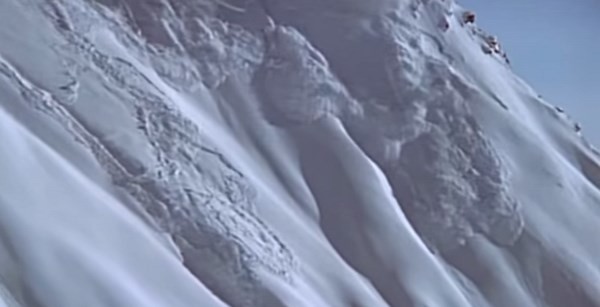 Ecco cosa è una valanga di neve