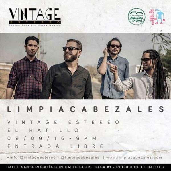 Limpiacabezales se presenta en Caracas