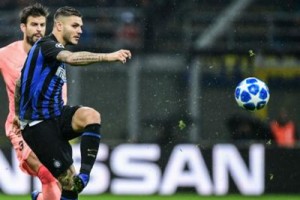 Miracolo Icardi, con il Barça è pareggio. Napoli-Psg finisce in parità