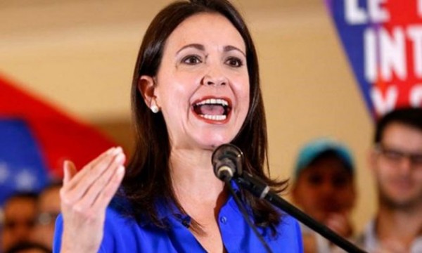 María Corina Machado dijo que sueña con un país donde “no necesites, ni aceptes, una caja de comida más”