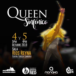 “Queen Sinfónico” El Tributo regresa a la Sala Ríos-Reyna