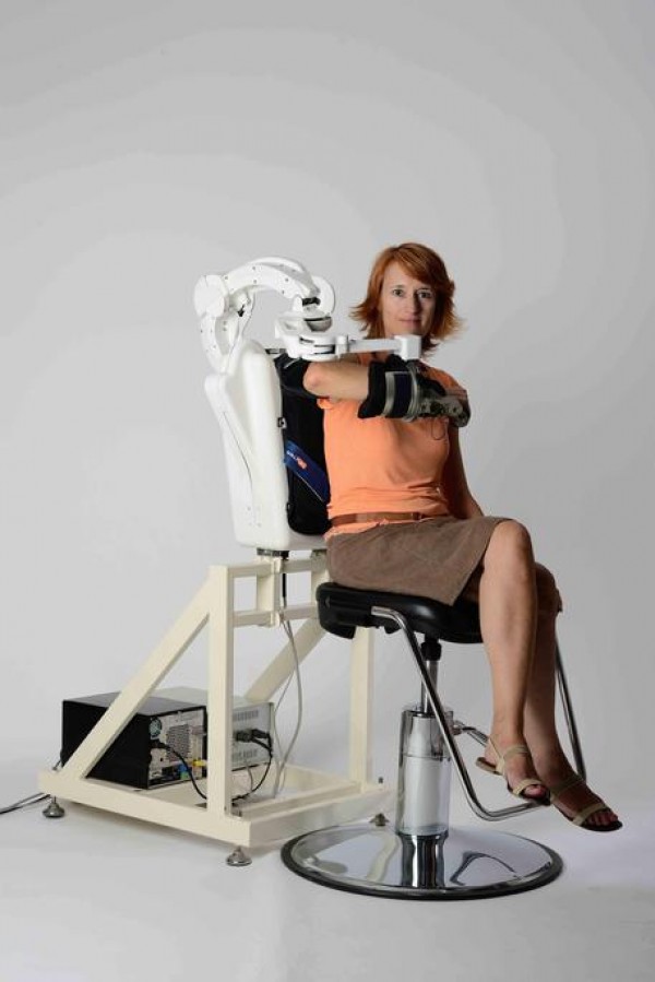 Wearable robots to aid in nerve rehab