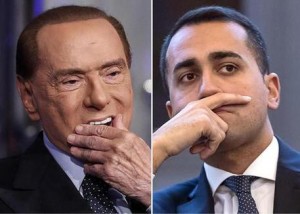 Di Maio: non ha senso discutere di Forza Italia in maggioranza.&#039;Il MoVimento e Berlusconi sono due mondi diversi&#039;