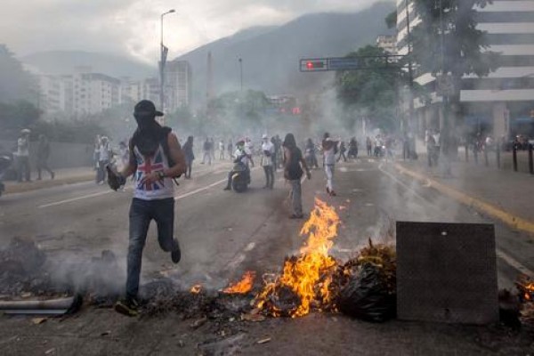 Protestas en Caracas