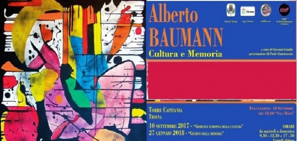 Troina (Enna) -  Chiusura della mostra di Alberto Baumann : Cultura e Memoria