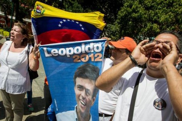 Otra vez en las calles Venezuela por Leopoldo López