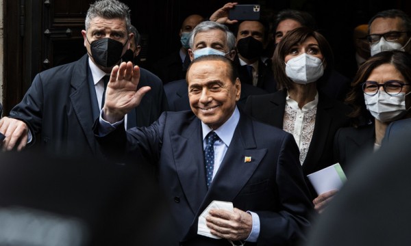 Berlusconi: &quot;L&#039;Italia riparte con Draghi, ora la riforma del fisco&quot;