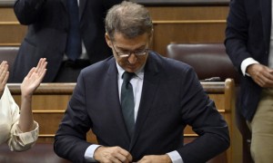 Alberto Nunez Feijoo leader Partito Popolare Spagnolo