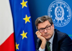  Il ministro dello Sviluppo Economico Giancarlo Giorgetti