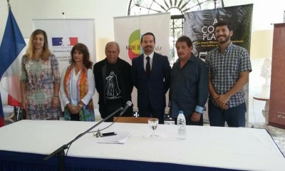 Romain Nadal embajador de Francia en Venezuela videos y fotos de la rueda de prensa &quot;Noche de Idea&quot; La imaginación democrática