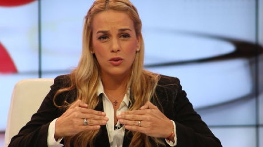 Lilian Tintori de López esposa de Leopoldo Lopez