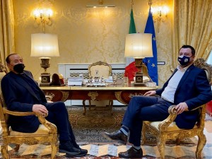 Salvini e Berlusconi, sostegno a Draghi senza porre veti. Salvini: &quot;Lega ha spiazzato tutti&quot;