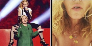 Madonna se desnuda para apoyar a Hillary Clinton