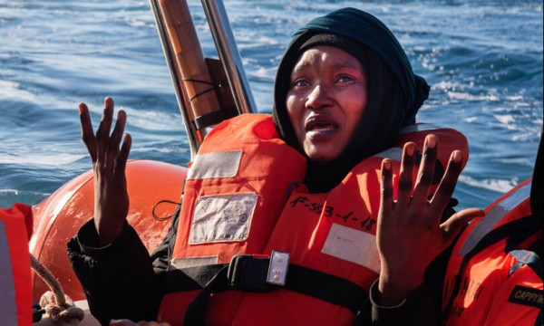 Migranti soccorsi a Lampedusa
