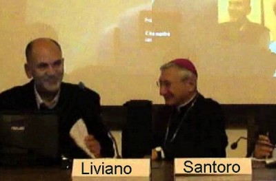 Taranto – Santoro e Liviano scoprono targa per i 150 anni di Mons Blandamura