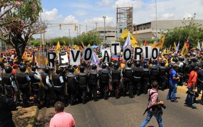 Siga en directo las manifestaciones de la ‘Toma de Caracas’