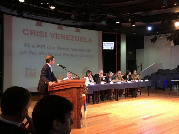 Crisi Venezuela: Vente Venezuela e Volutad Popular insieme al PPE - Popolari per l’Italia e Forza Italia al Teatro Golden di Roma
