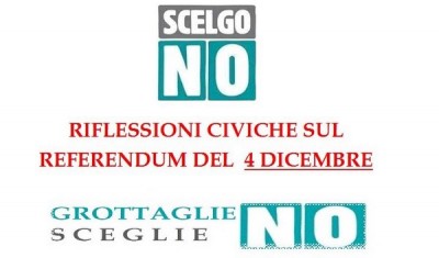 Grottaglie (Taranto) – Il Comitato per il No a dibattito cittadino sul referendum del 4 dicembre