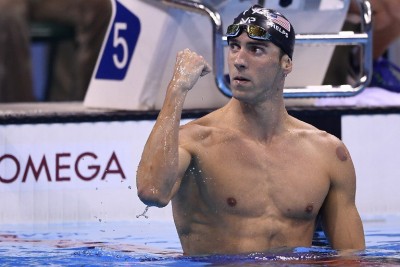 La gloria de Phelps llega a 21 medallas de oro