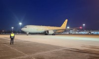 L&#039;atterraggio del Boeing con gli italiani evacuati
