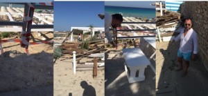 Litoranea salentina tratti di ringhiera pericolanti Di Lena  chiede urgenti lavori di ripristino al sindaco.