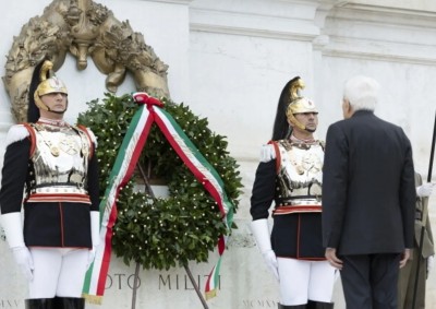 Il presidente della Repubblica Sergio Mattarella