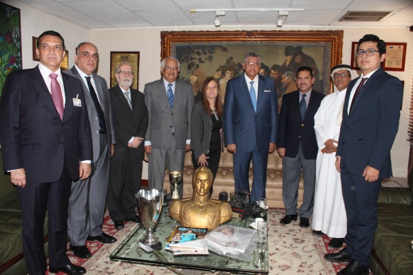 Embajador del Estado de Qatar Visitó sede de la Universidad Santa María