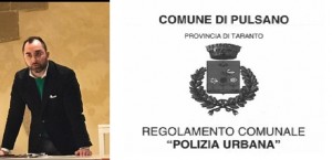 Pulsano (Taranto) Regolamento polizia urbana. Di Lena: &quot;Poco tempo per riflessione. Amministrazione superficiale&quot;
