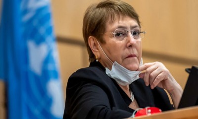 Alta comisionada de la ONU para los Derechos Humanos Michelle Bachelet
