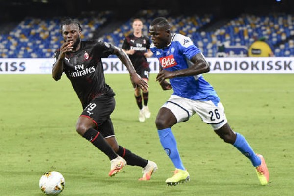 Serie A, Napoli-Milan 2-2  La Roma resta quinta da sola